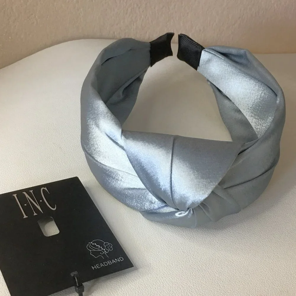INC INTERNATIONAL CONCEPTS Knotted Satin Headband NEW!!!